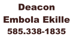 Deacon  Embola Ekille 585.338-1835